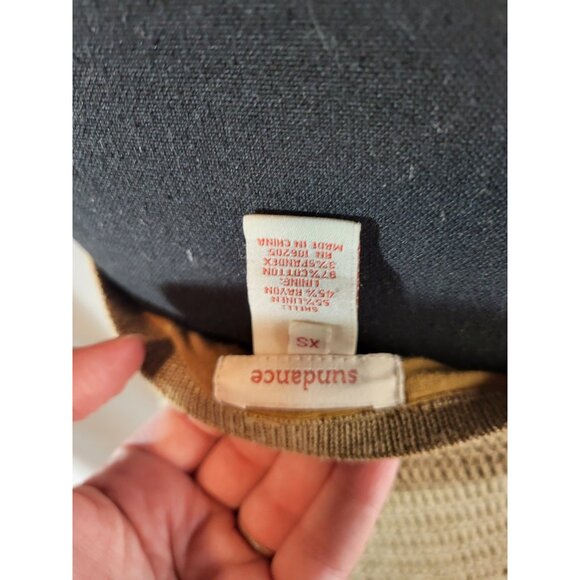 Sundance Size XS Brown Crochet Halter Top Dress - Picture 7 of 7